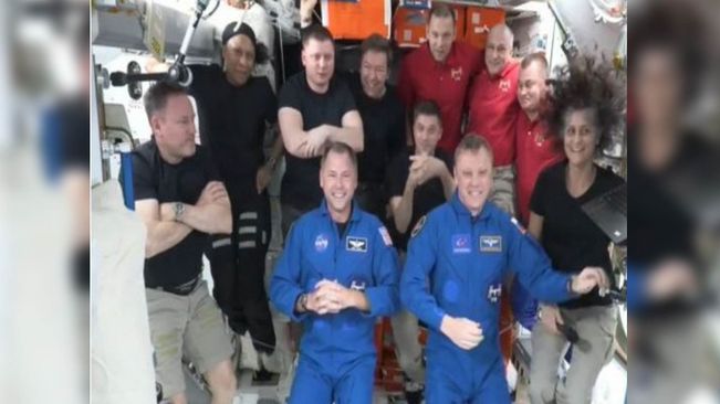 SpaceX Crew-9 Arrives At ISS; Welcomed By NASA's Sunita Williams And Butch Wilmore