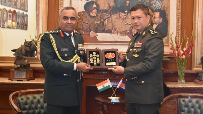 India offers customised training modules to Royal Cambodian Army