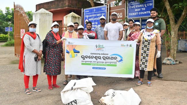 Bhubaneswar Municipal Corporation's Plogathon Continues In Swachhata Pakhawada