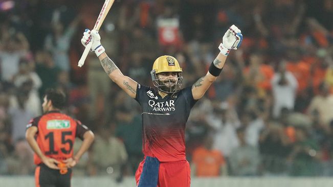 IPL 2023: Virat, Du Plessis lead RCB to thumping 8-wicket win over SRH, boost playoff hopes