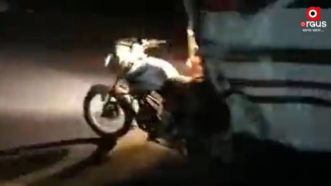 Biker hit by bus, dragged for 12 km in Uttar Pradesh