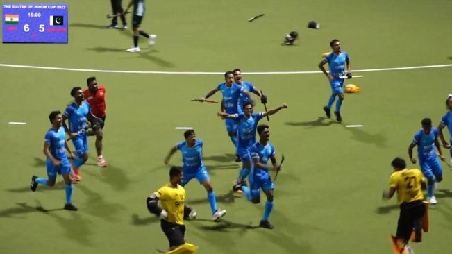 Sultan Of Johor Cup: India Beat Pakistan 6-5 In Shootout, Clinch Bronze  Medal