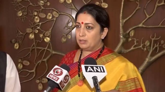 "Hajj Policy For 2024 Issued By Indian Govt": Union Minister Smriti Irani