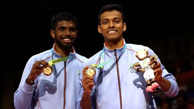 India Badminton Duo Satwiksairaj Rankireddy-Chirag Shetty Receives Khel Ratna 2023