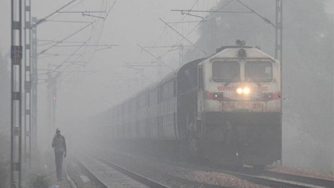 Delhi: 24 Trains Running Late Due To Dense Fog