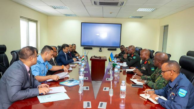 India, Rwanda Hold Defence Cooperation Committee Meeting