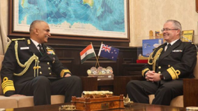 India, NZ Navy Chiefs Discuss Maritime Cooperation