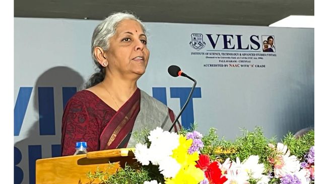 Digital Infrastructure Is Taking India Towards Viksit Bharat: Finance Minister Nirmala Sitharaman