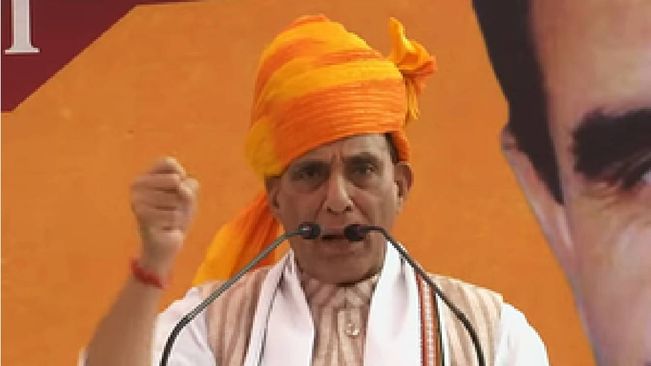 Rajnath Singh Bats For 'One Nation, One Election' Concept At Poll Rally In Rajasthan