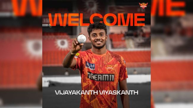IPL 2024: Sunrisers Hyderabad Sign Vijayakanth Viyaskanth To Replace Injured Wanindu Hasaranga