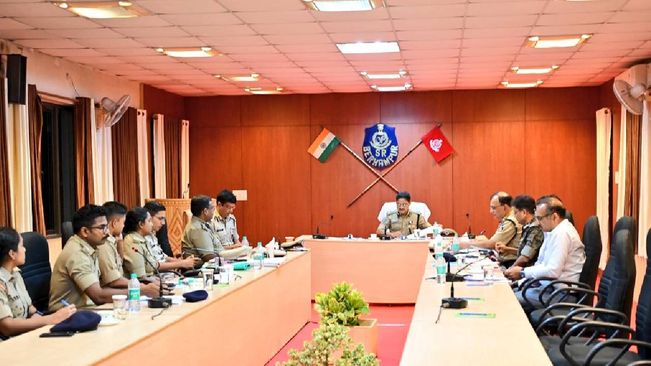 Ahead Of Polls, DGP Reviews Law & Order Preparedness In Southern Odisha