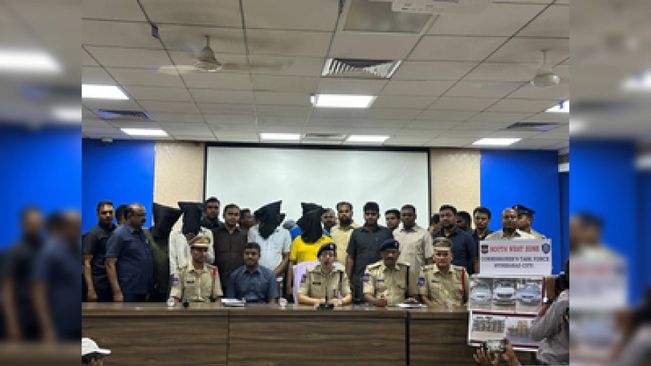 164 Kg Ganja Seized In Hyderabad, Six Held