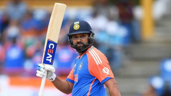 T20 WC: Rohit's Brutal Onslaught Obliterates Australia Pacers, Propels India To 205/5