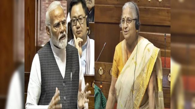 PM Modi Hails Sudha Murty's Maiden Rajya Sabha Speech On Women’s Health