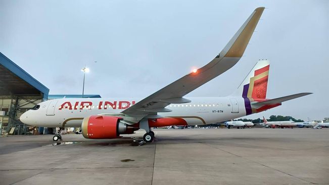 First Airbus A320 Neo Aircraft For Air India Arrives In New Delhi