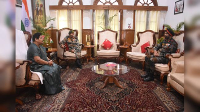 Assam Rifles Chief Briefs Manipur Governor About Security Situation, Preparedness