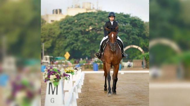 Taarini Lodha, 11, Tops Qualifying For Junior National Equestrian Championship