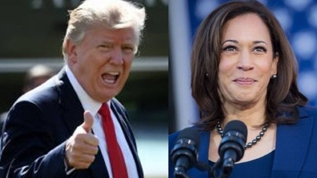 Harris Narrows Gap With Trump In Presidential Race: Media Poll