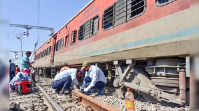 20 Coaches Of Sabarmati Express Derail In UP, No Casualties Reported