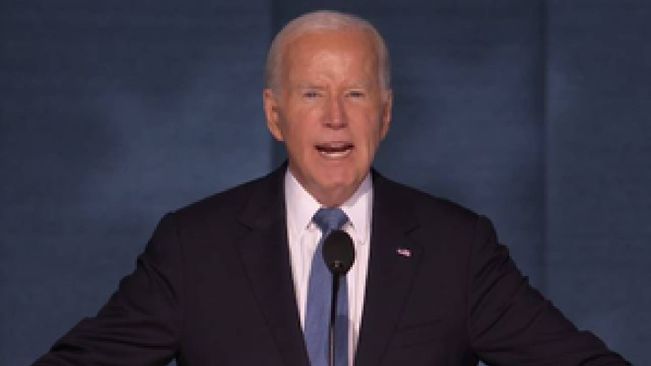 Biden Says Harris Has 'Ramrod' Backbone, Moral Compass Of 'Saint'