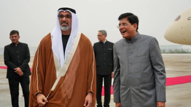 Crown Prince Of Abu Dhabi Arrives, To Meet PM Modi On Monday