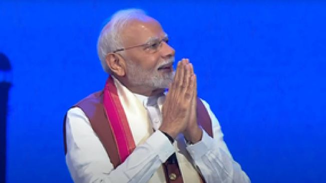 PM Modi Given Thunderous Welcome At Nassau Coliseum, To Address Indian Diaspora In US Shortly