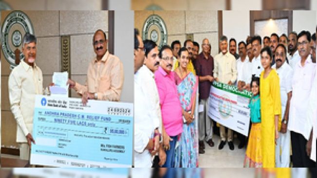 Andhra Pradesh CM Relief Fund gets Rs 400 crore donations to support flood victims