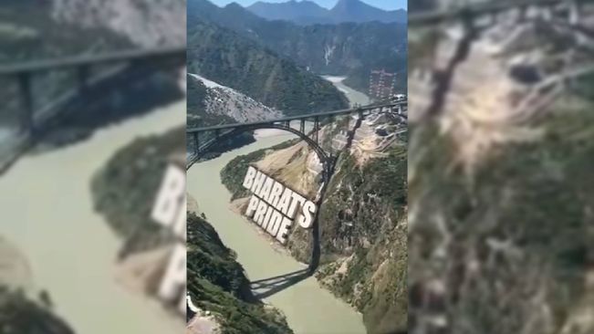 Ashwini Vaishnaw Shares Video Capturing Breathtaking View Of Chenab Bridge