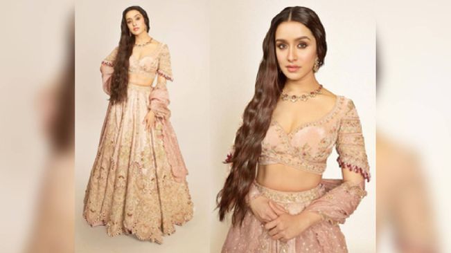 Shraddha Kapoor Stuns In Elegant Lehenga