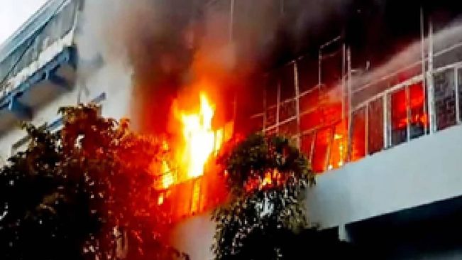 Fire At ESI Hospital In Kolkata, One Dead