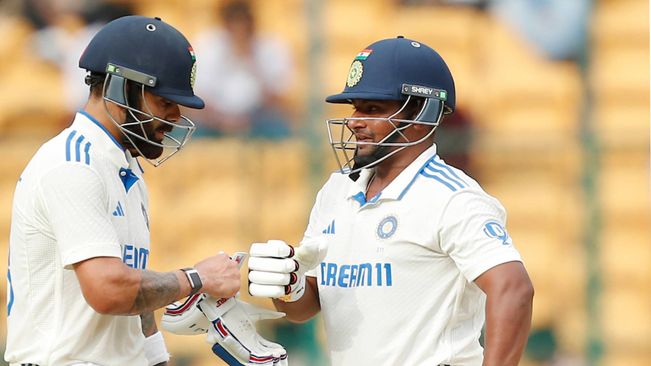 1st Test: Kohli, Sarfaraz Hit Counter-Attacking Fifties As India End Day Three At 231/3