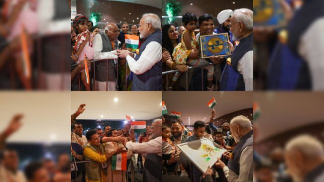 Deeply Touched, Says PM Modi After Meeting Indian Community In Brazil