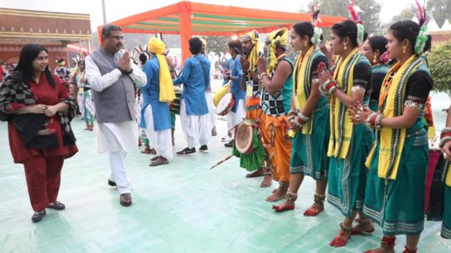 Union Education Minister Dharmendra Pradhan Attends 'Odisha Parba 2024'