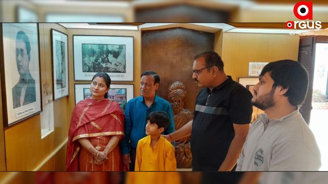 INA veteran’s family members from Burma visits Netaji Museum
