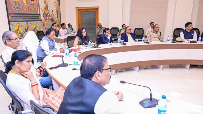 Odisha Govt Completes Six Months In Office, CM Majhi Reviews Paddy Procurement Process