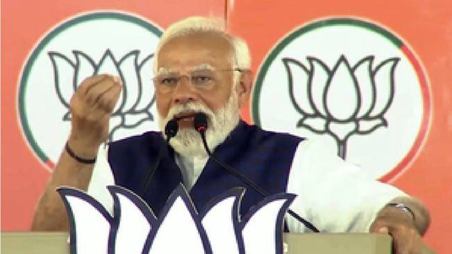 PM Modi Hits Out At DMK And Cong In TN’s Salem, Says ‘INDIA Alliance Deliberately Insults Hinduism’