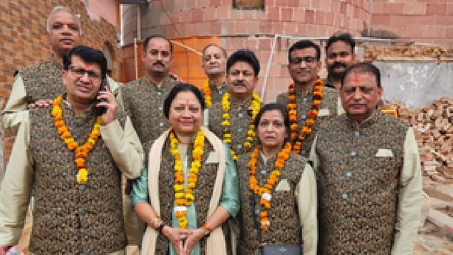 American Delegation Visits Ram Temple In Ayodhya