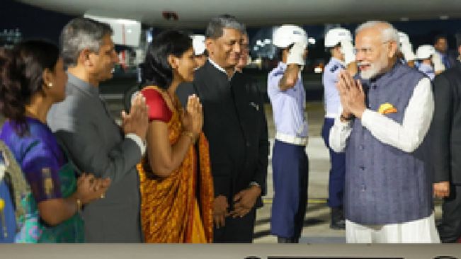 PM Modi Arrives In Brazil To Participate In G20 Summit 