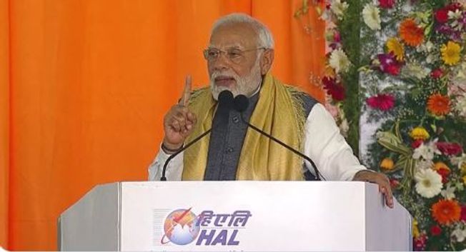 Double-engine govt has made Karnataka first choice of investors: PM Modi