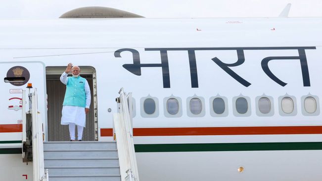 PM Modi Arrives In Moscow, To Meet Russian President In Evening