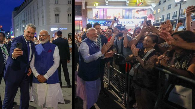 'Welcome To Vienna!': Austrian Chancellor Hosts PM Modi For Private Engagement