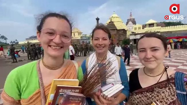Rath Yatra 2022: Foreign devotees join Jagannath Rath Yatra celebrations in Puri