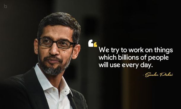 Google CEO Sundar Pichai celebrates his birthday today