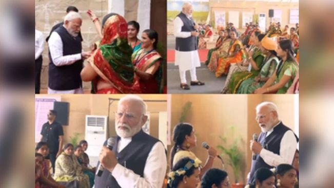 PM Modi shares interaction video with 'Lakhpati Didis', highlights empowerment through SHGs