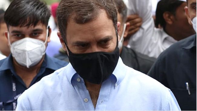 Police arrive at Rahul Gandhi's residence for details of alleged sexual harassment victims