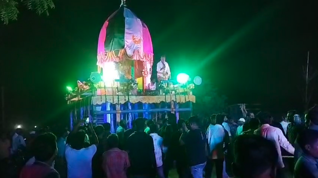 Rukuna Rath Festival Of Lord Jameshwar Held At Athagarh Village