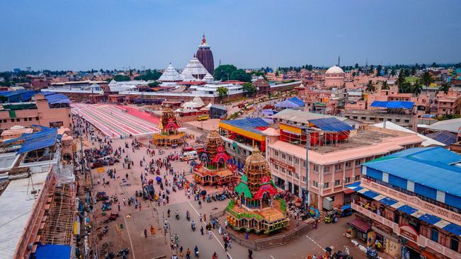 Puri: Stage Set For Grand Rath Yatra of Lord Jagannath