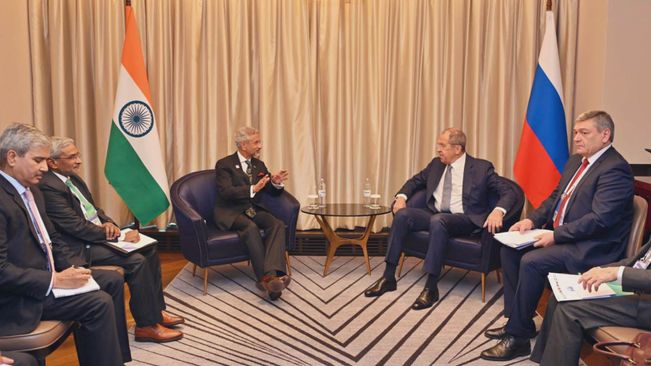 Jaishankar Meets Russian FM Lavrov, Raises "Strong Concern" On Indian Nationals In War Zone