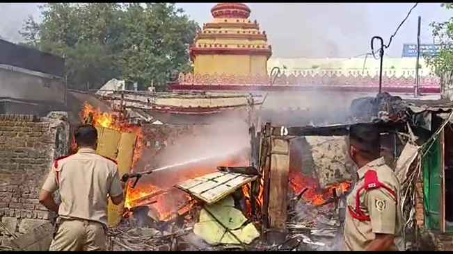 Fire near Brahmapur register office