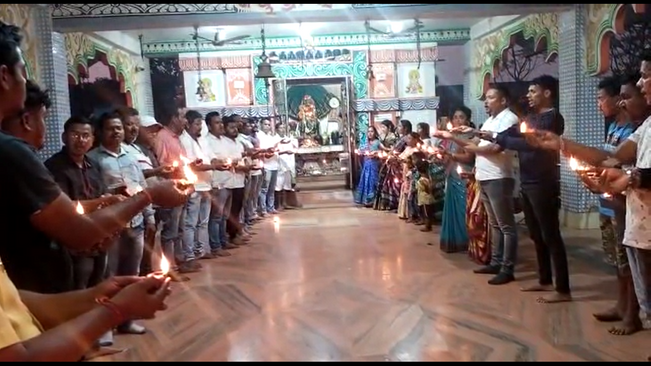 Collective deep donation to wish for a speedy recovery of Nab Das